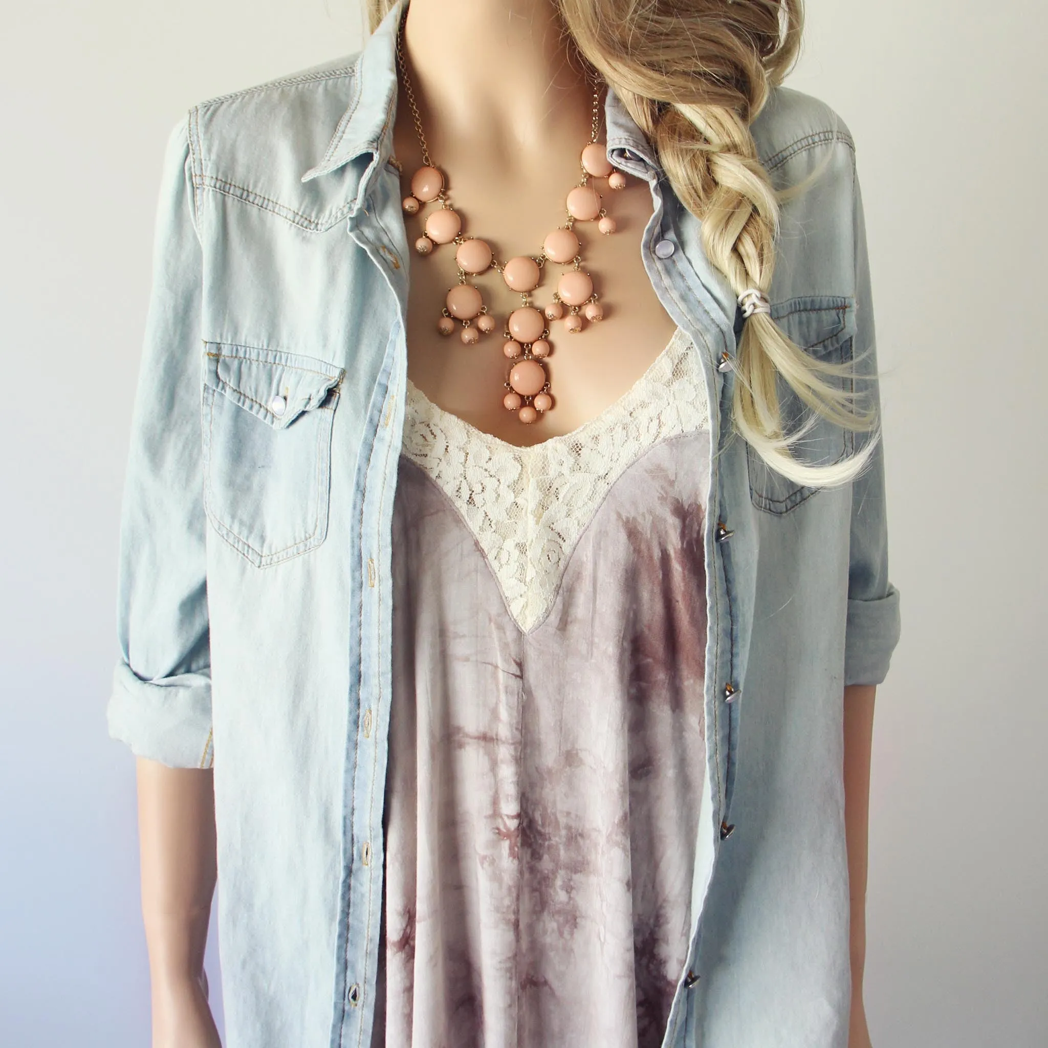 The Linden Layering Tunic in Tie Dye