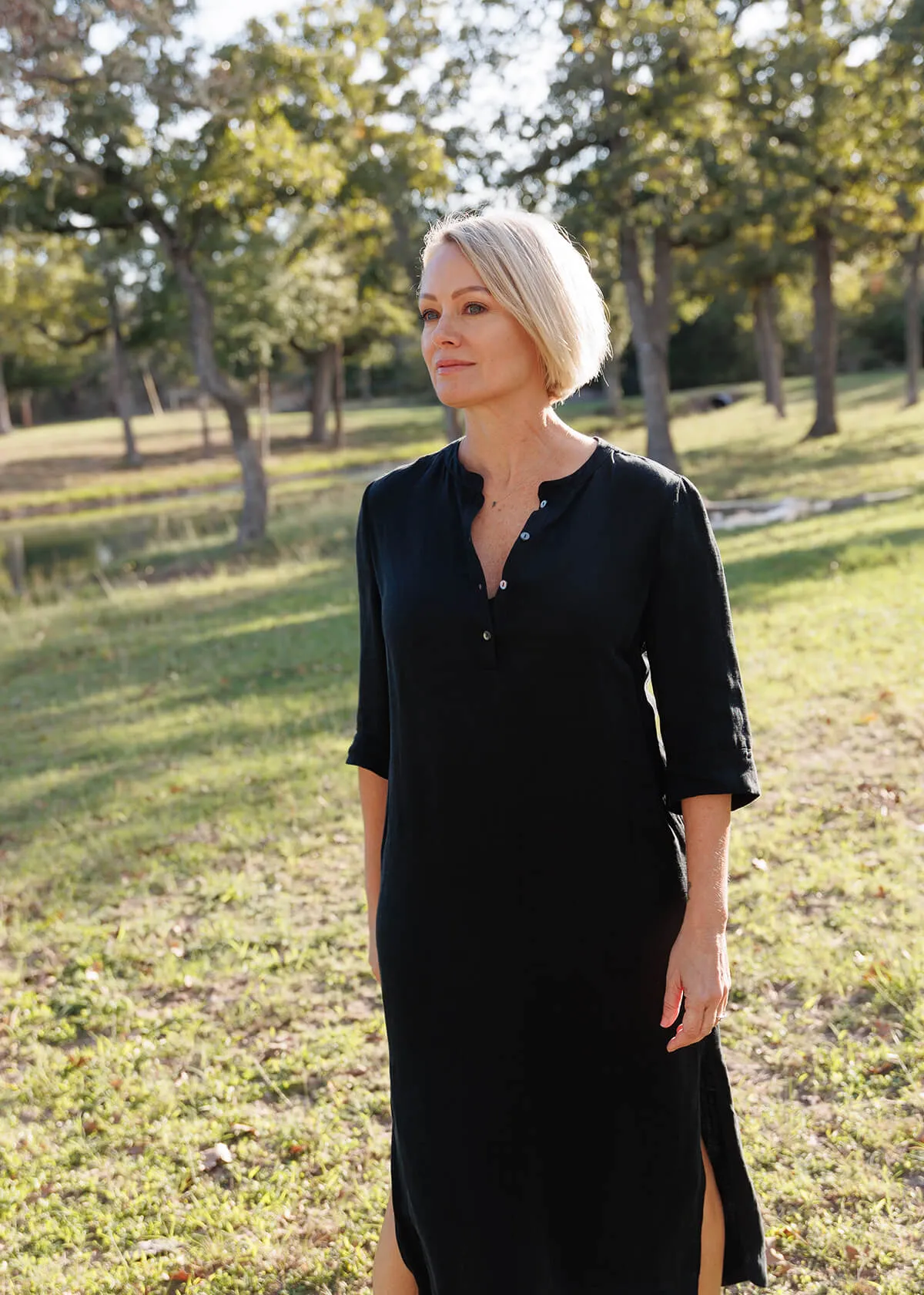 The Mara Dress in Black