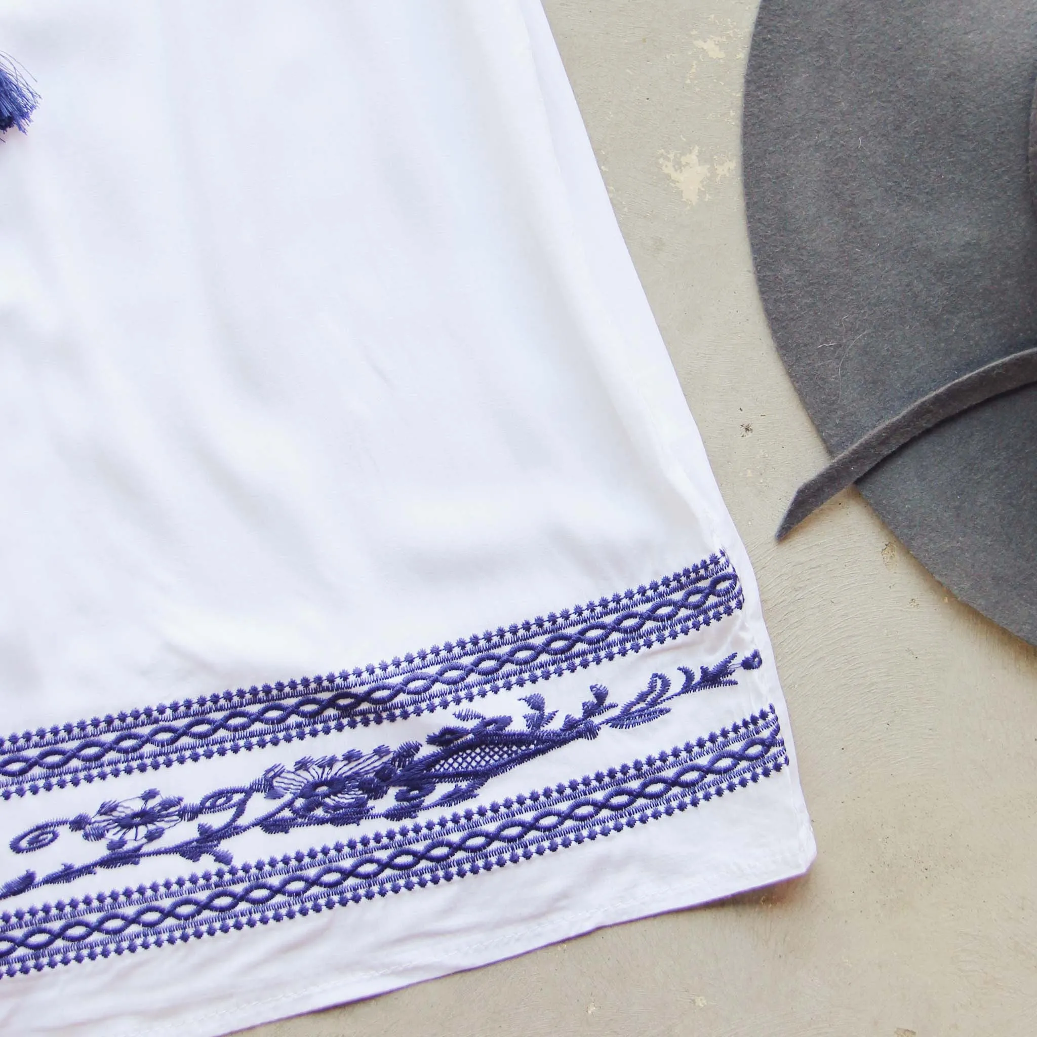 The Roe Embroidered Tunic