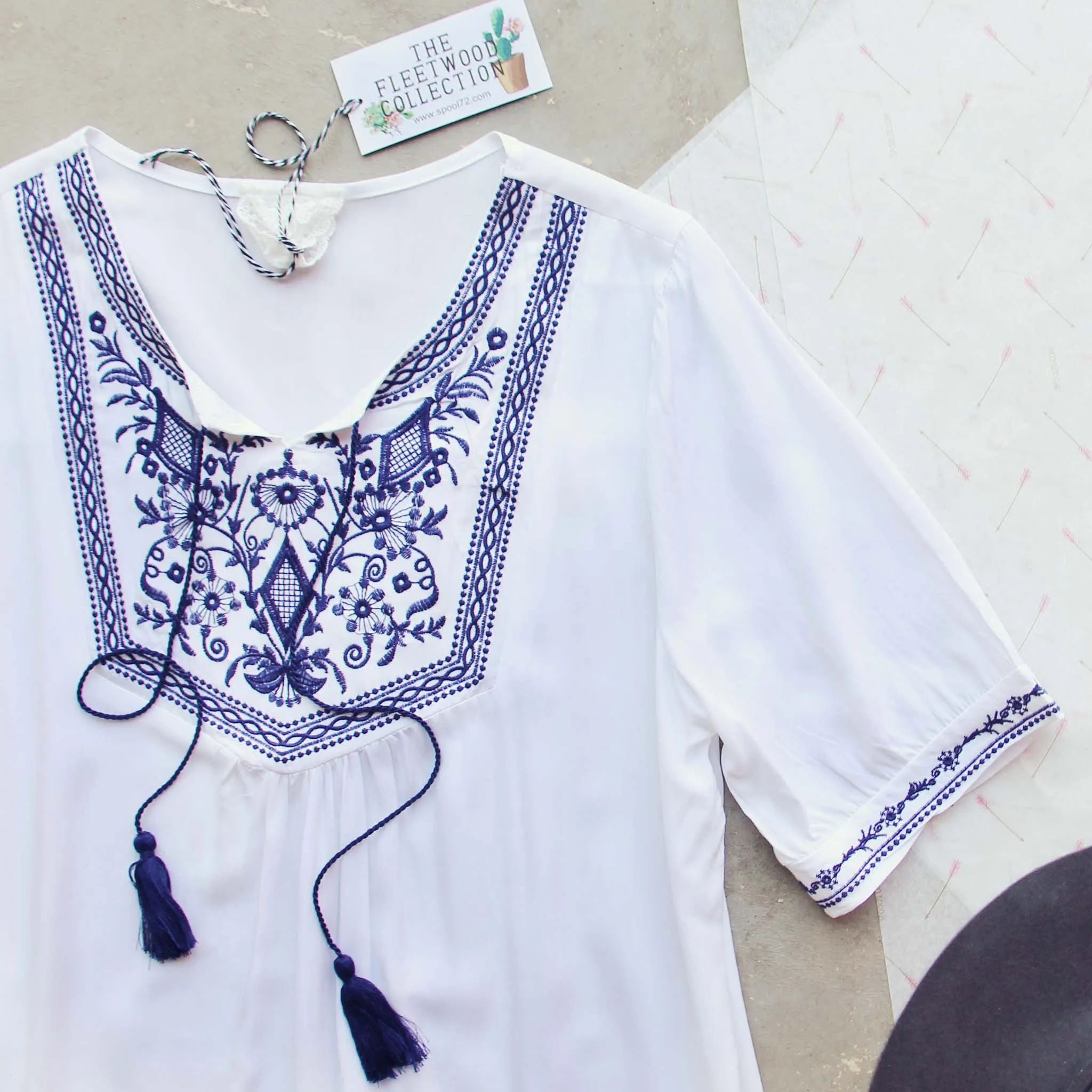The Roe Embroidered Tunic