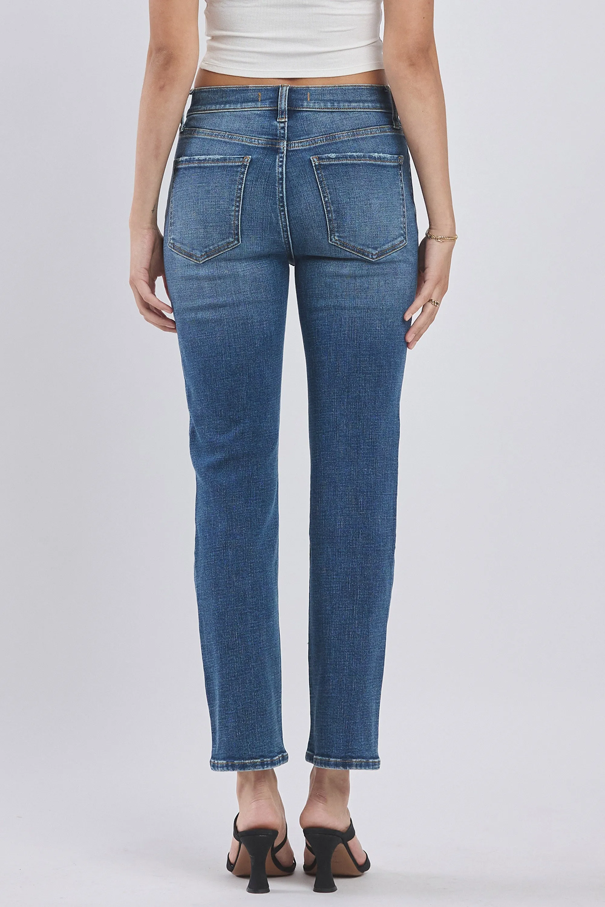 The Sleek Stretch Ankle Jean