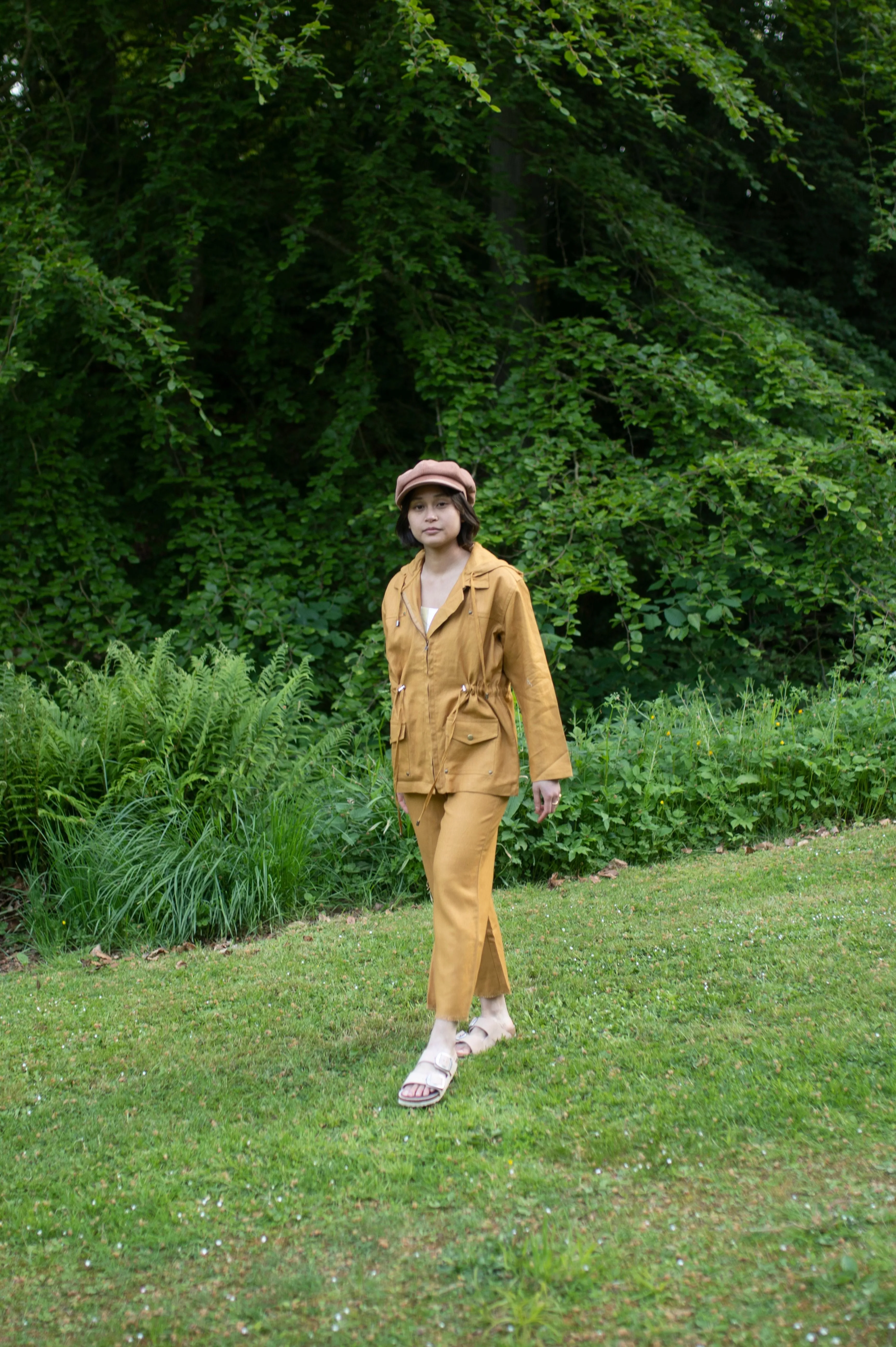 The Terra Tribe Mustard Nelson Utility Jacket