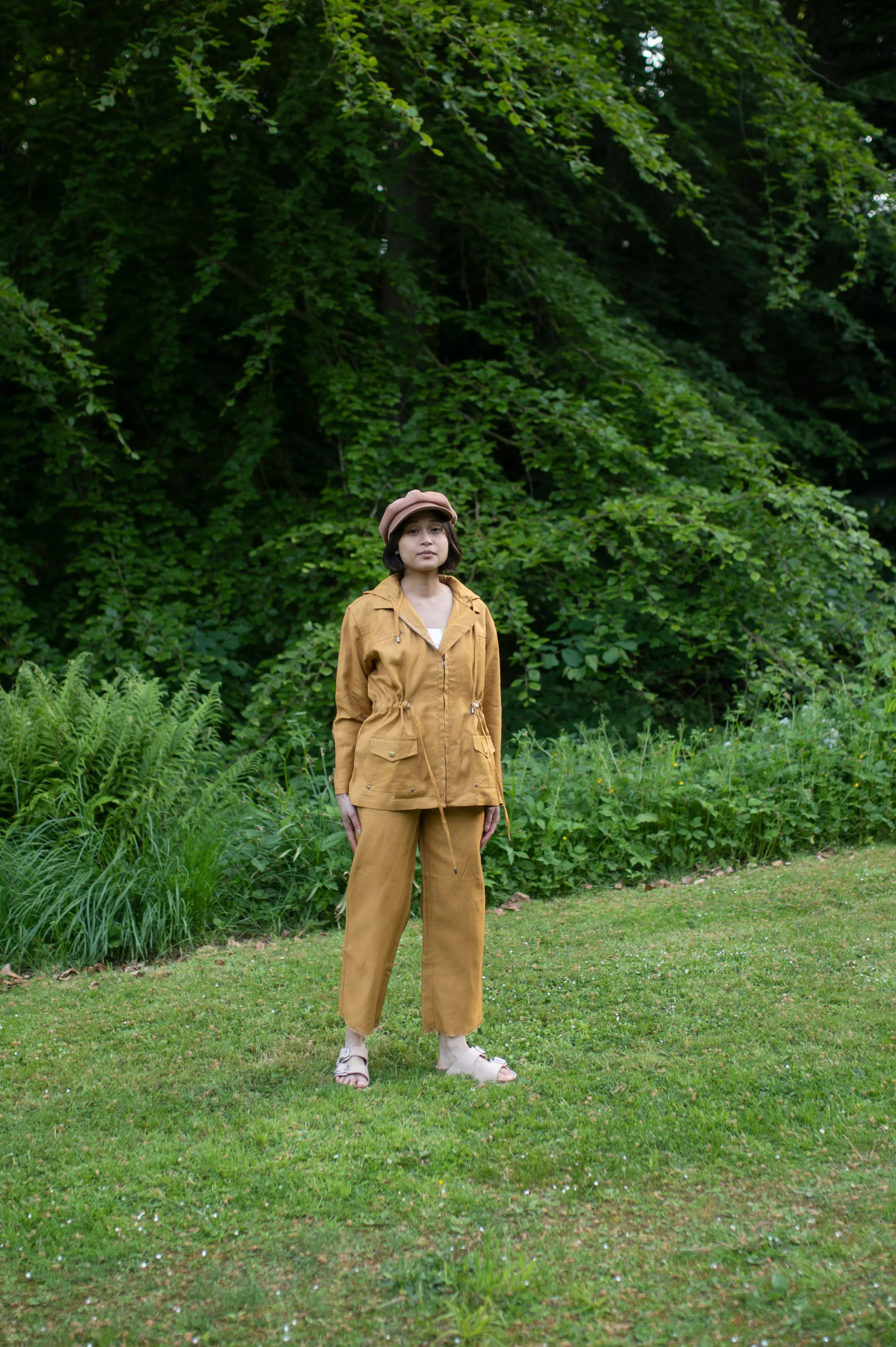 The Terra Tribe Mustard Nelson Utility Jacket