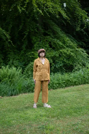 The Terra Tribe Mustard Nelson Utility Jacket