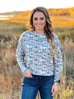 The Western Horseman Top