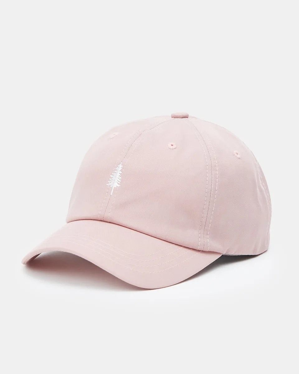 Tree Embroidery Tencel Peak Hat