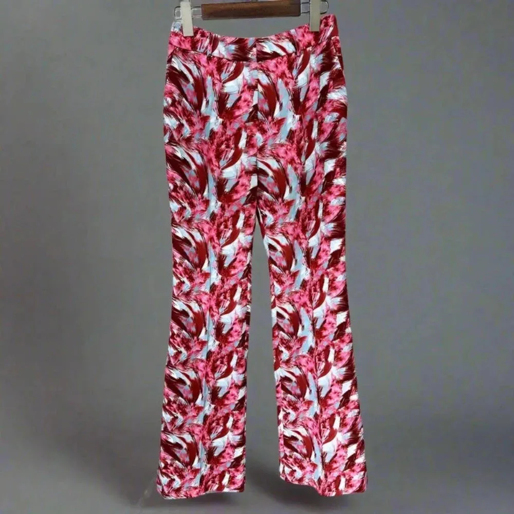 Trend4us Women's Suit Print Blazer and Pants Set