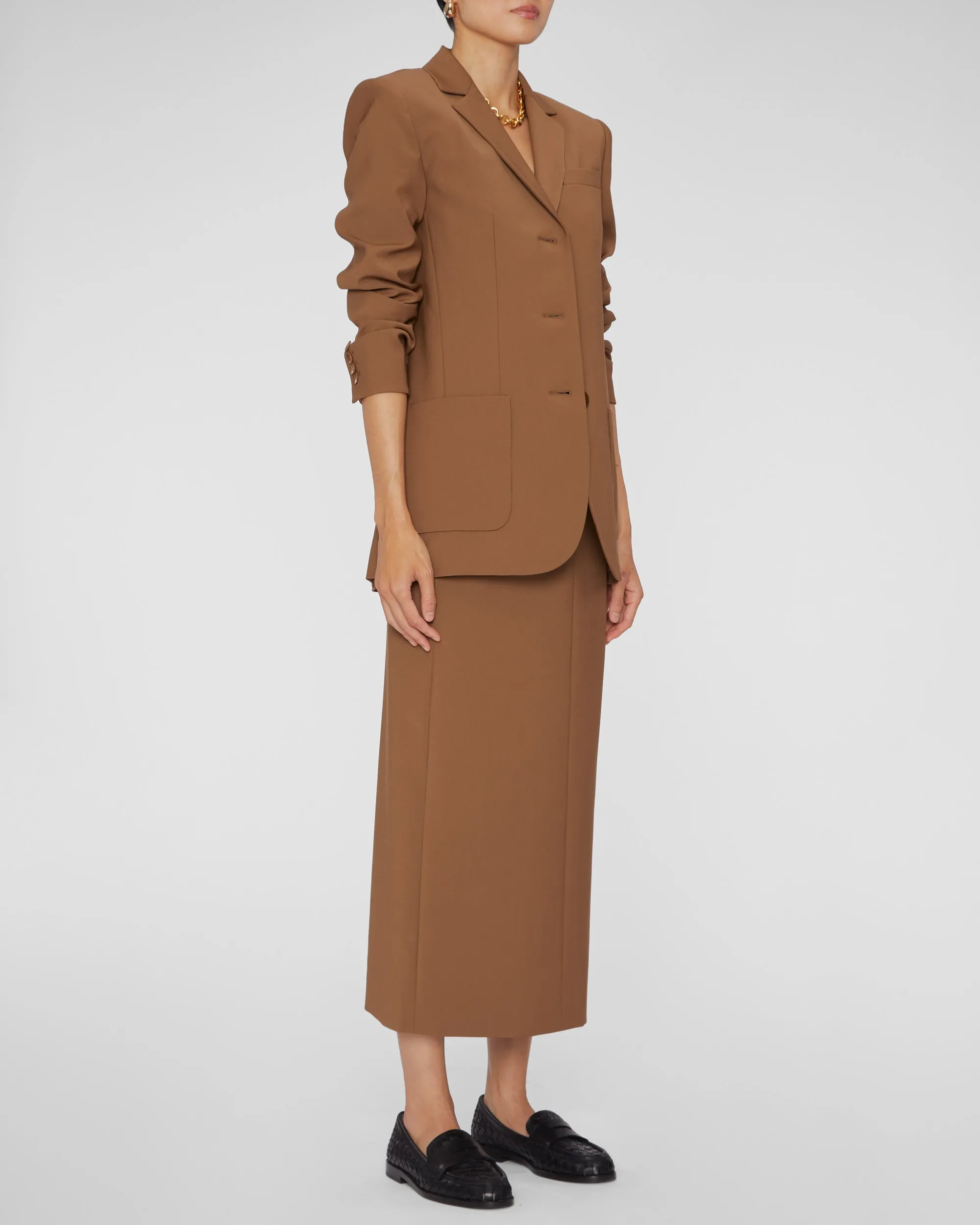 Tropical Wool Max Blazer
