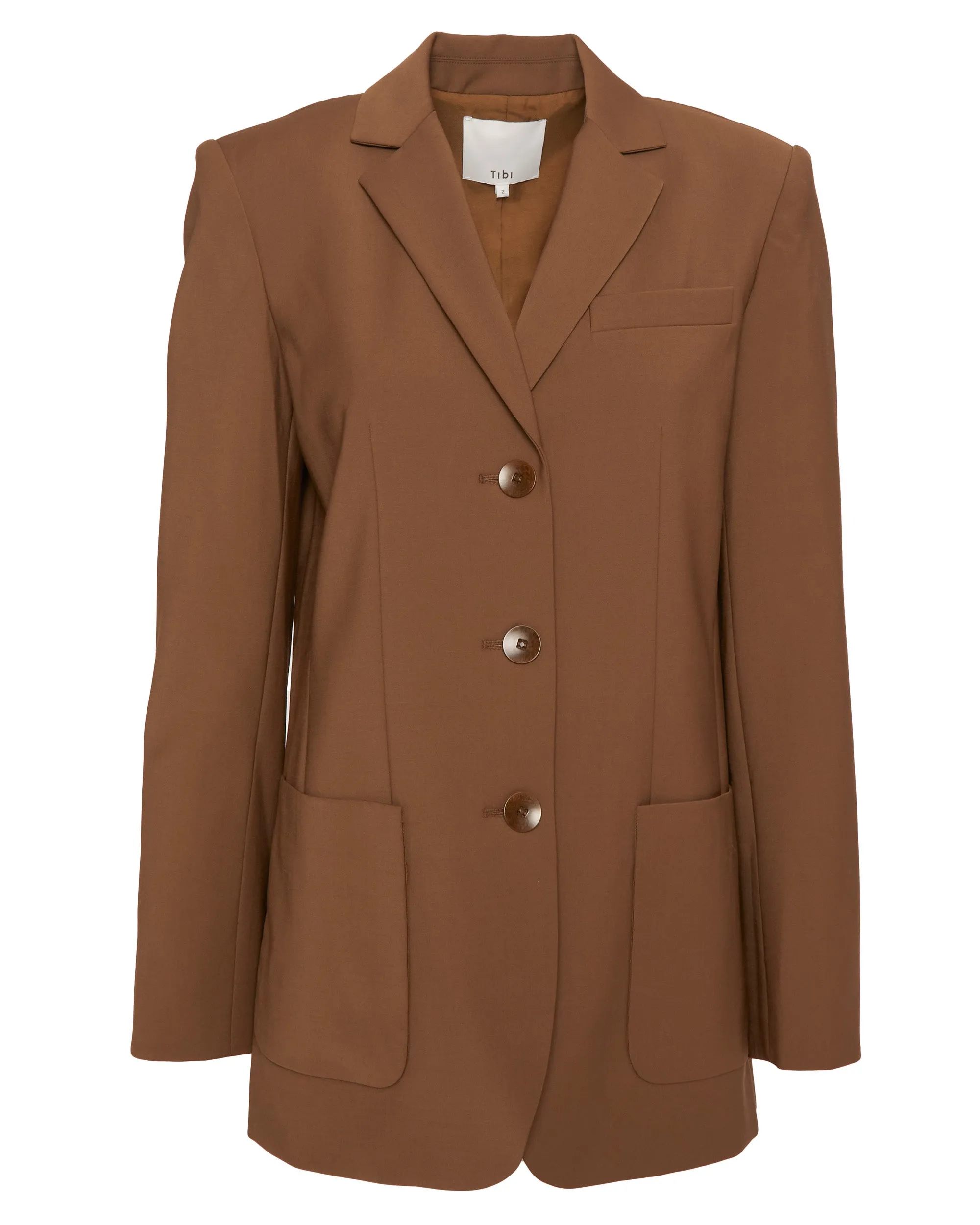 Tropical Wool Max Blazer