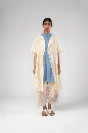 Urvashi Kaur   -   Nova Tunic Striped With Stitch Line Details