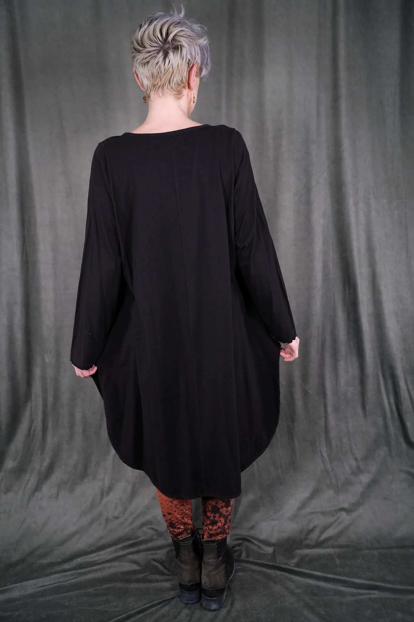 V1736 Natalia Tunic Noir-P