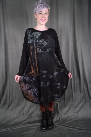 V1736 Natalia Tunic Noir-P