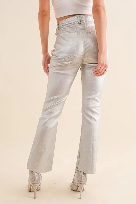 Vero Metallic Denim Jeans