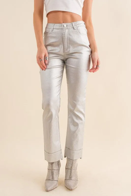 Vero Metallic Denim Jeans