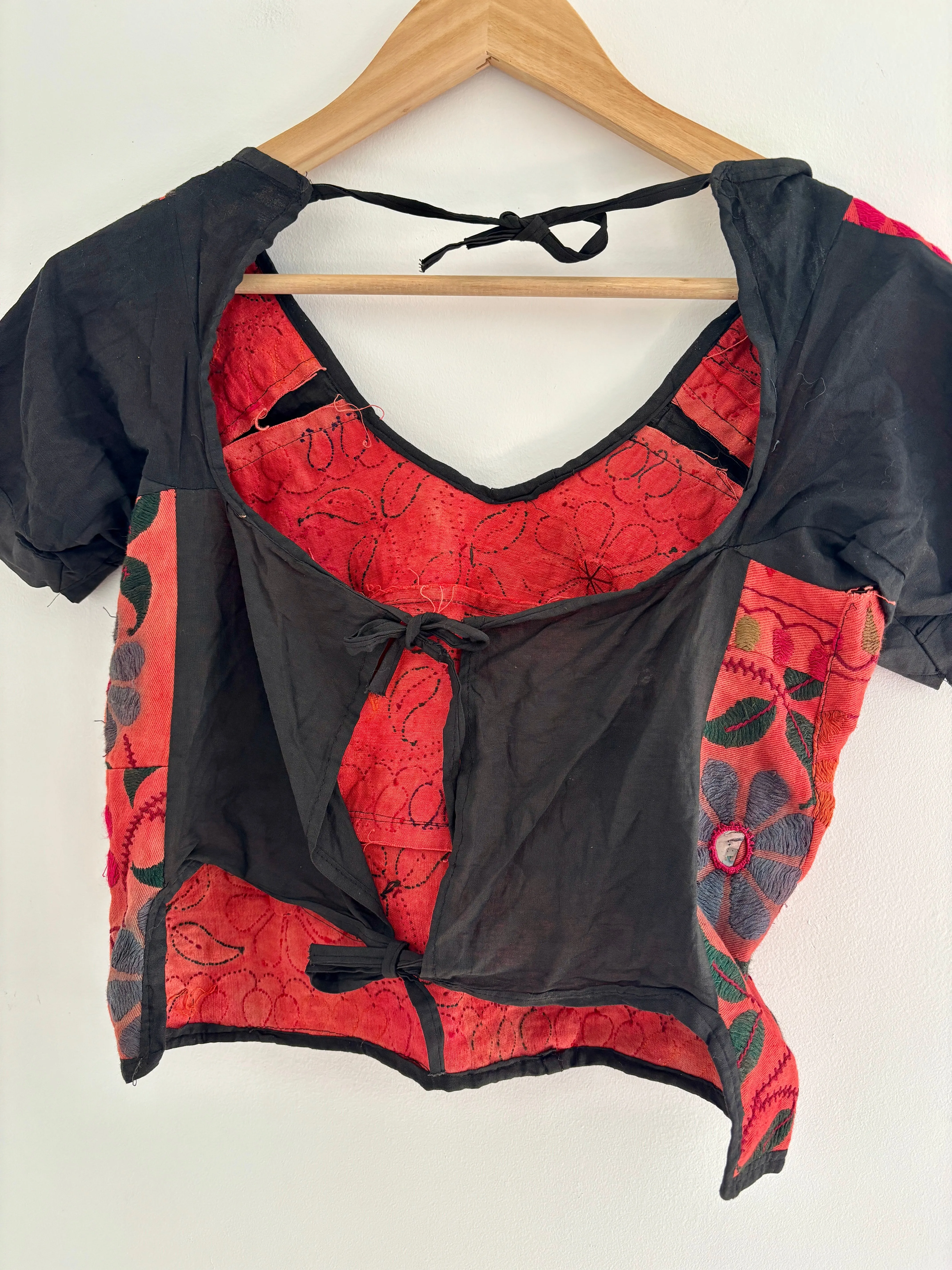 Vintage Indian Embroidered Top