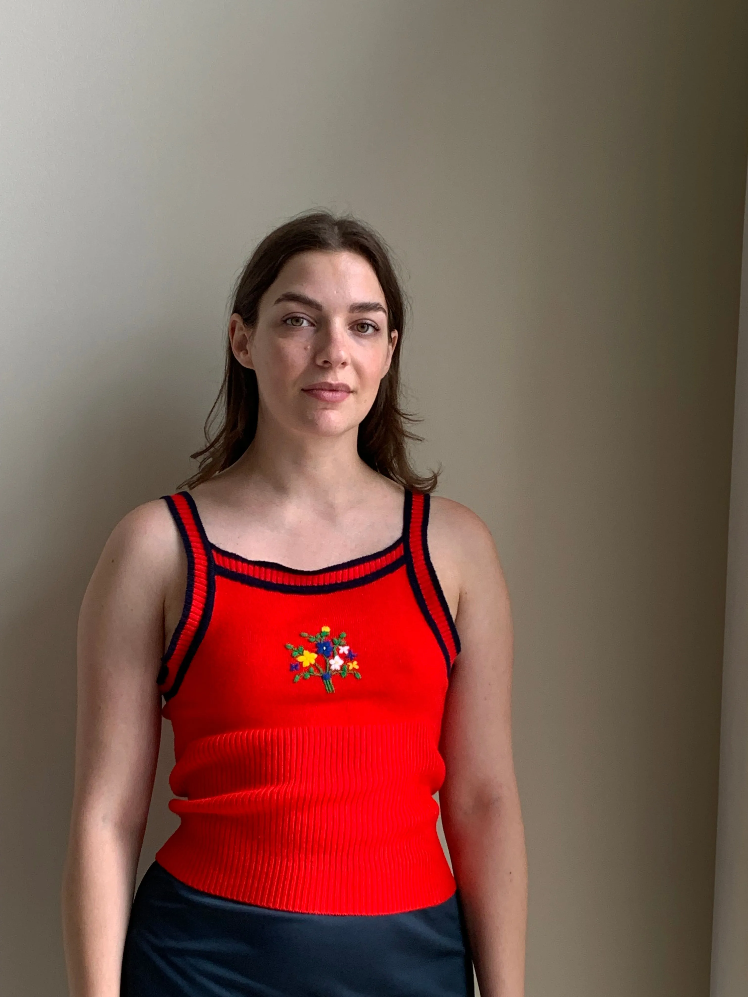 Vintage knit tank