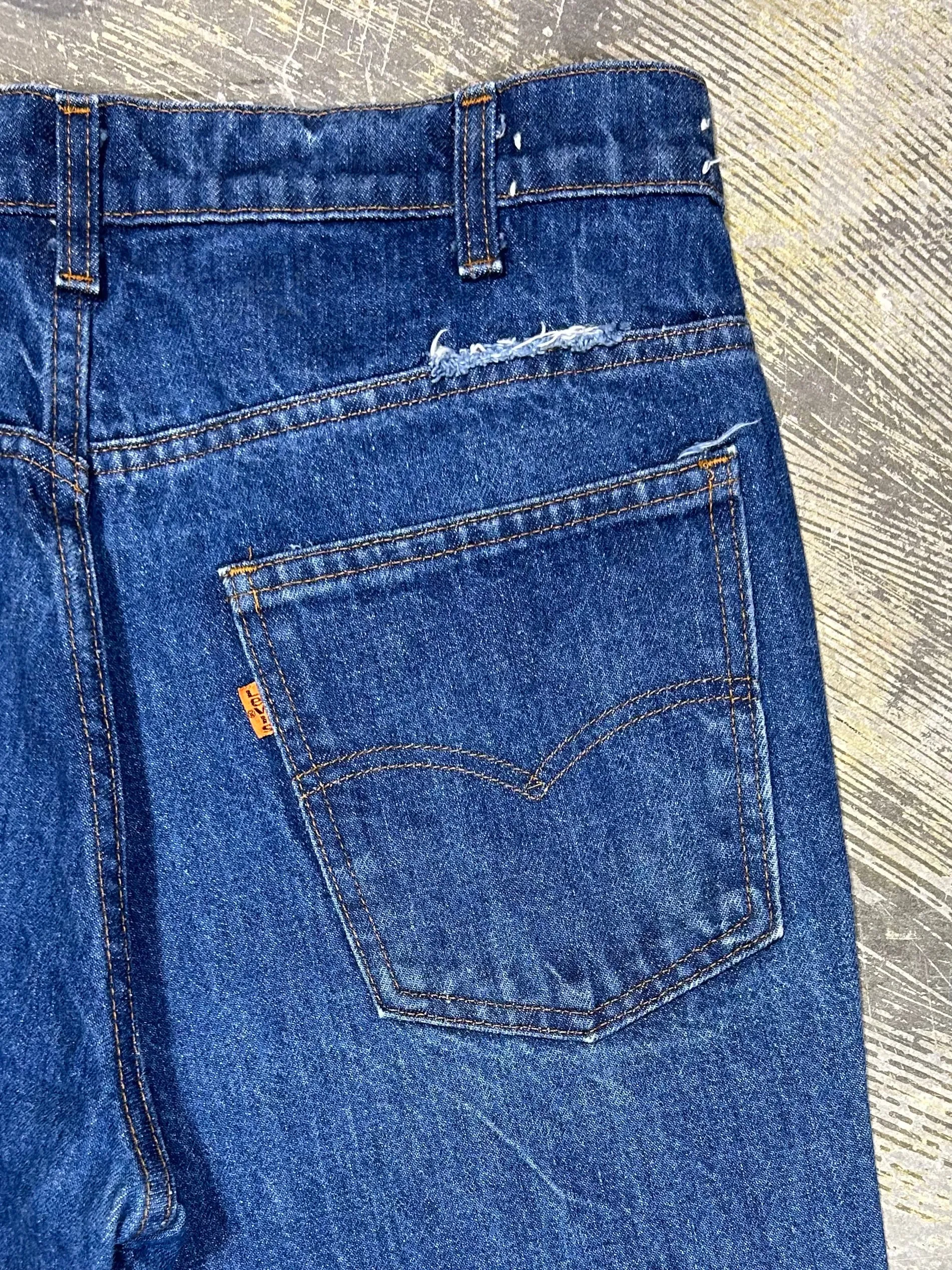 Vintage USA Orange Tab 646 Bell Bottoms (JYJ0124-033)