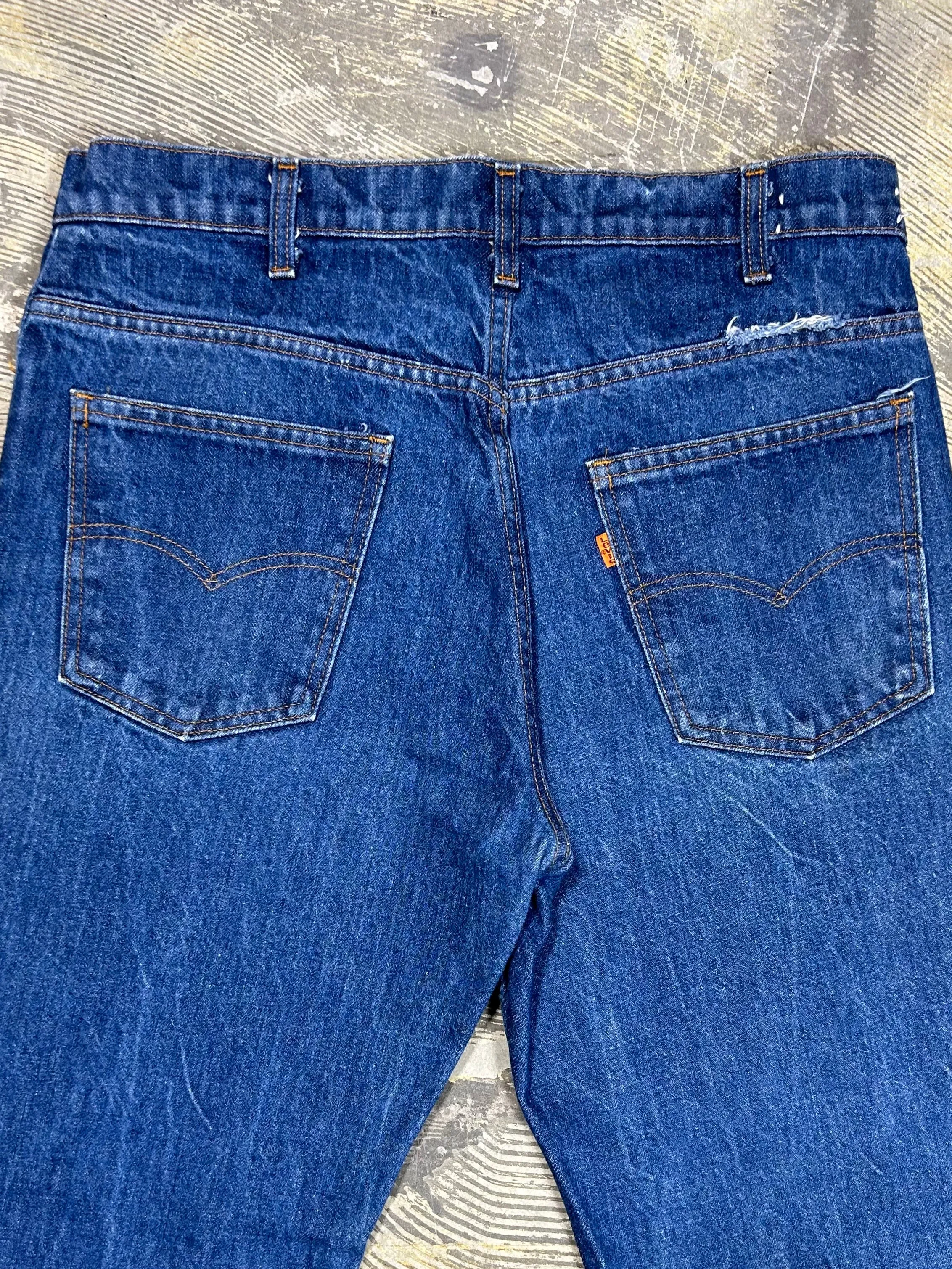 Vintage USA Orange Tab 646 Bell Bottoms (JYJ0124-033)
