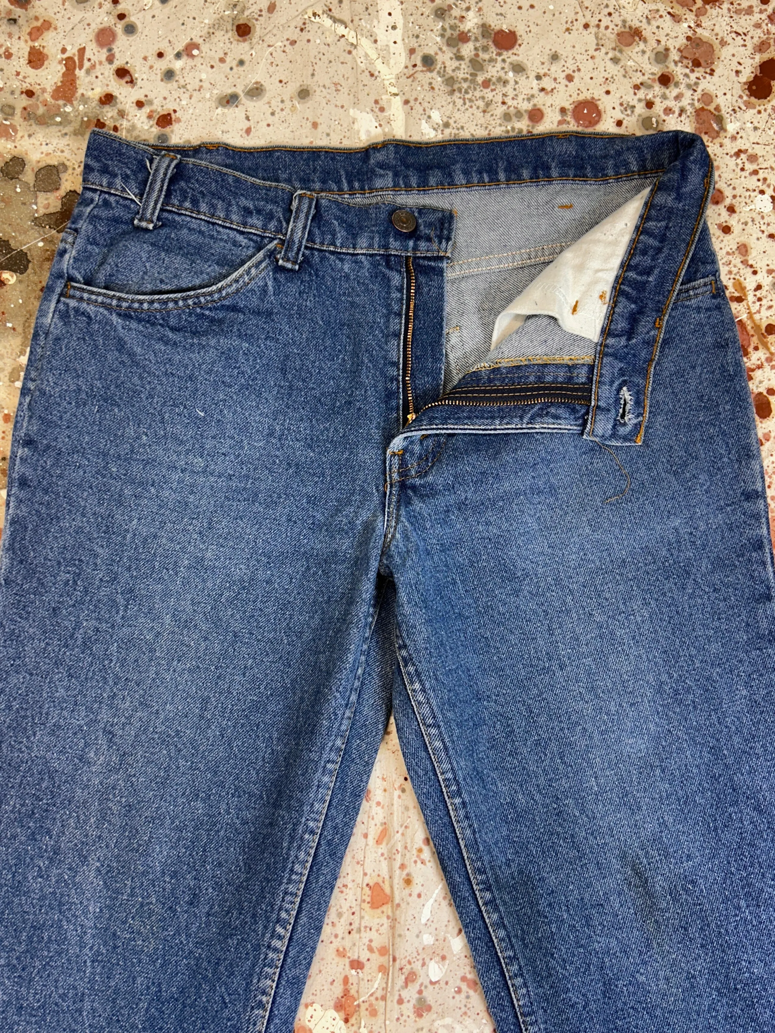Vintage USA Orange Tab Levi's 684 Denim Bell Bottoms (JYJ0324-122)