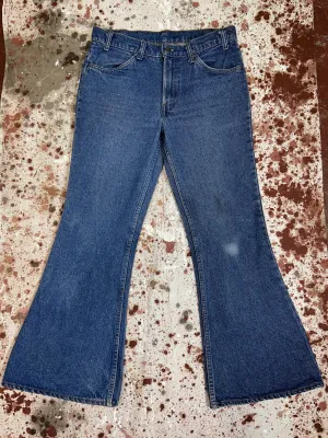 Vintage USA Orange Tab Levi's 684 Denim Bell Bottoms (JYJ0324-122)