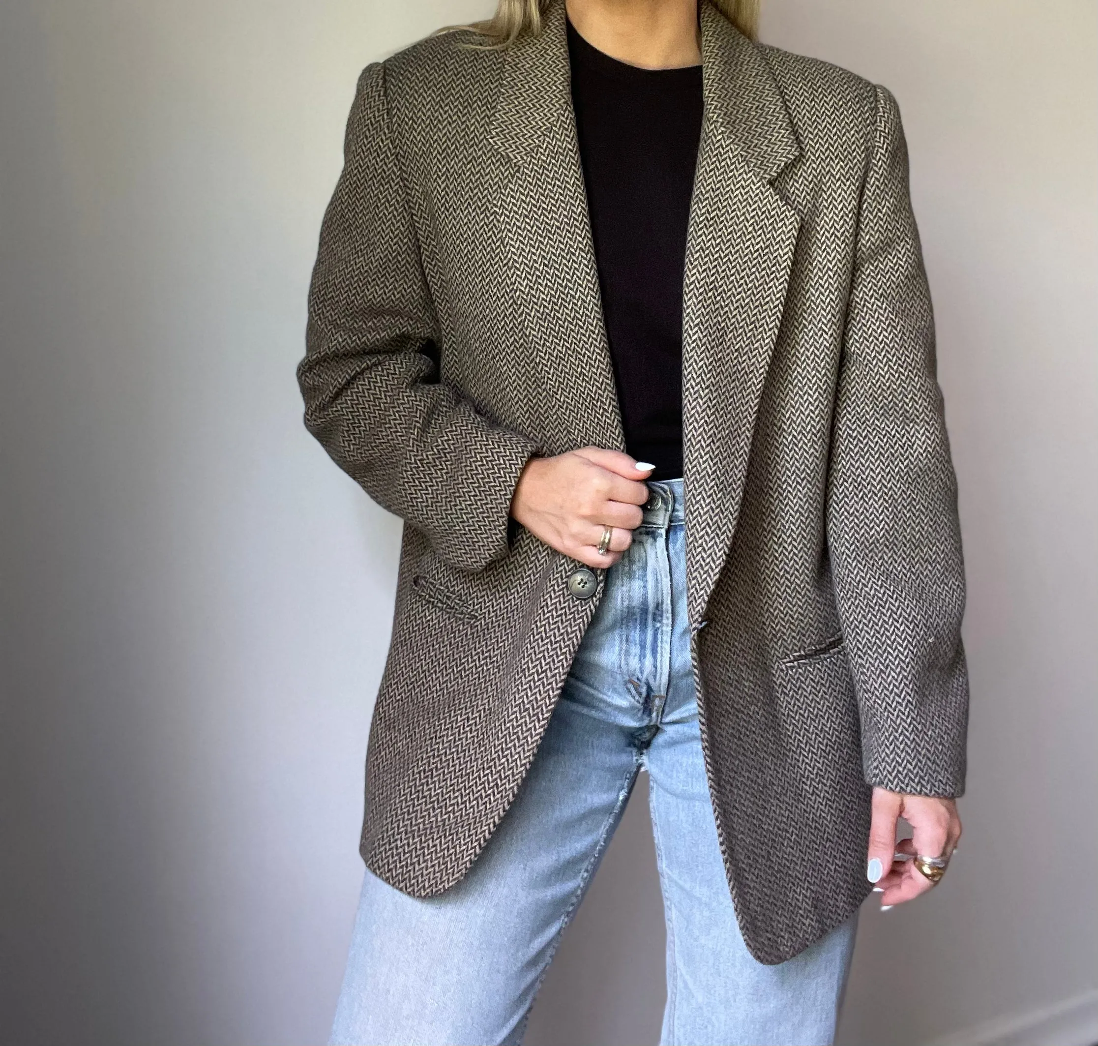 Vintage Wool Blazer