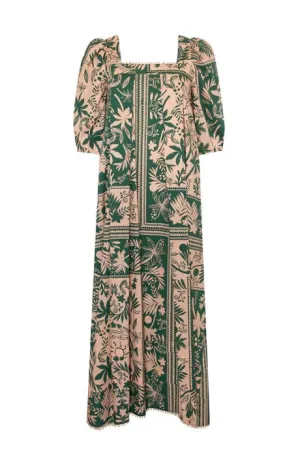 Waverly Dress - Floral Frame