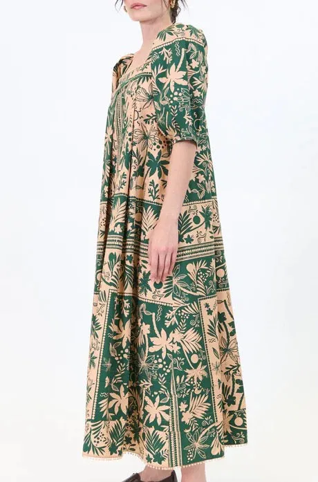 Waverly Dress - Floral Frame