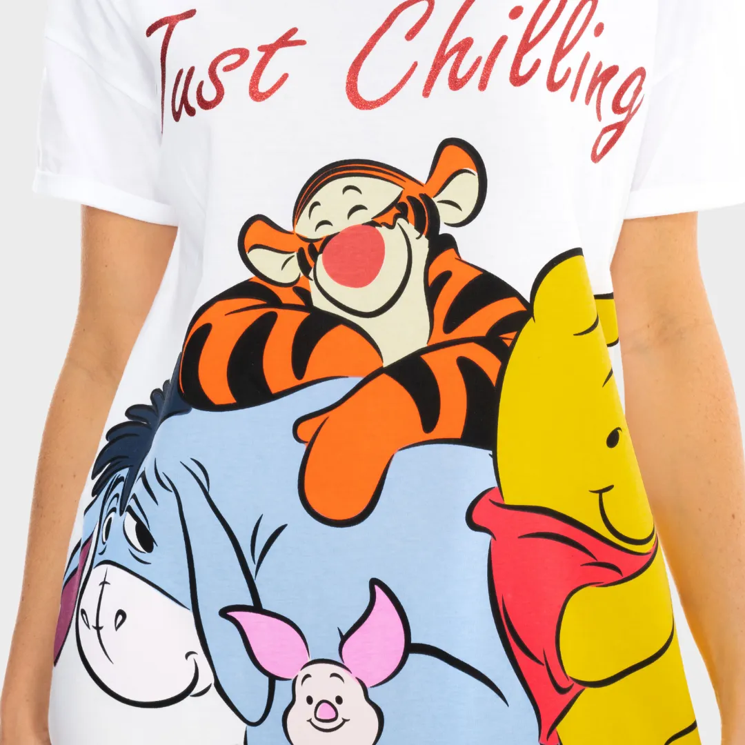 Womens Disney Winnie The Pooh Pyjamas