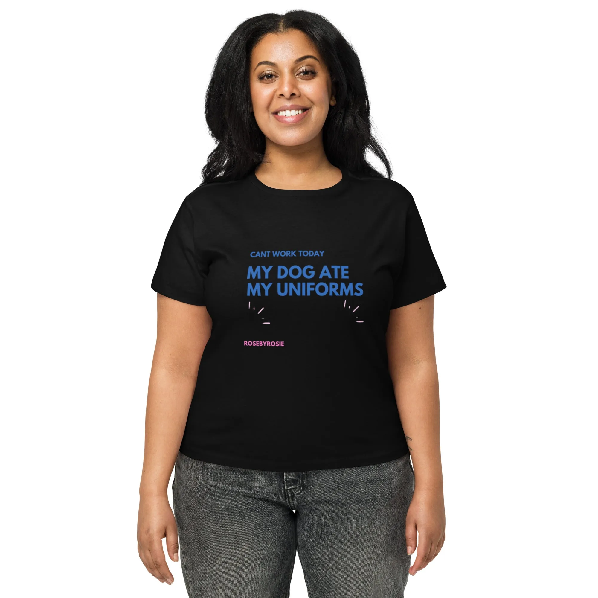 Women’s high-waisted t-shirt