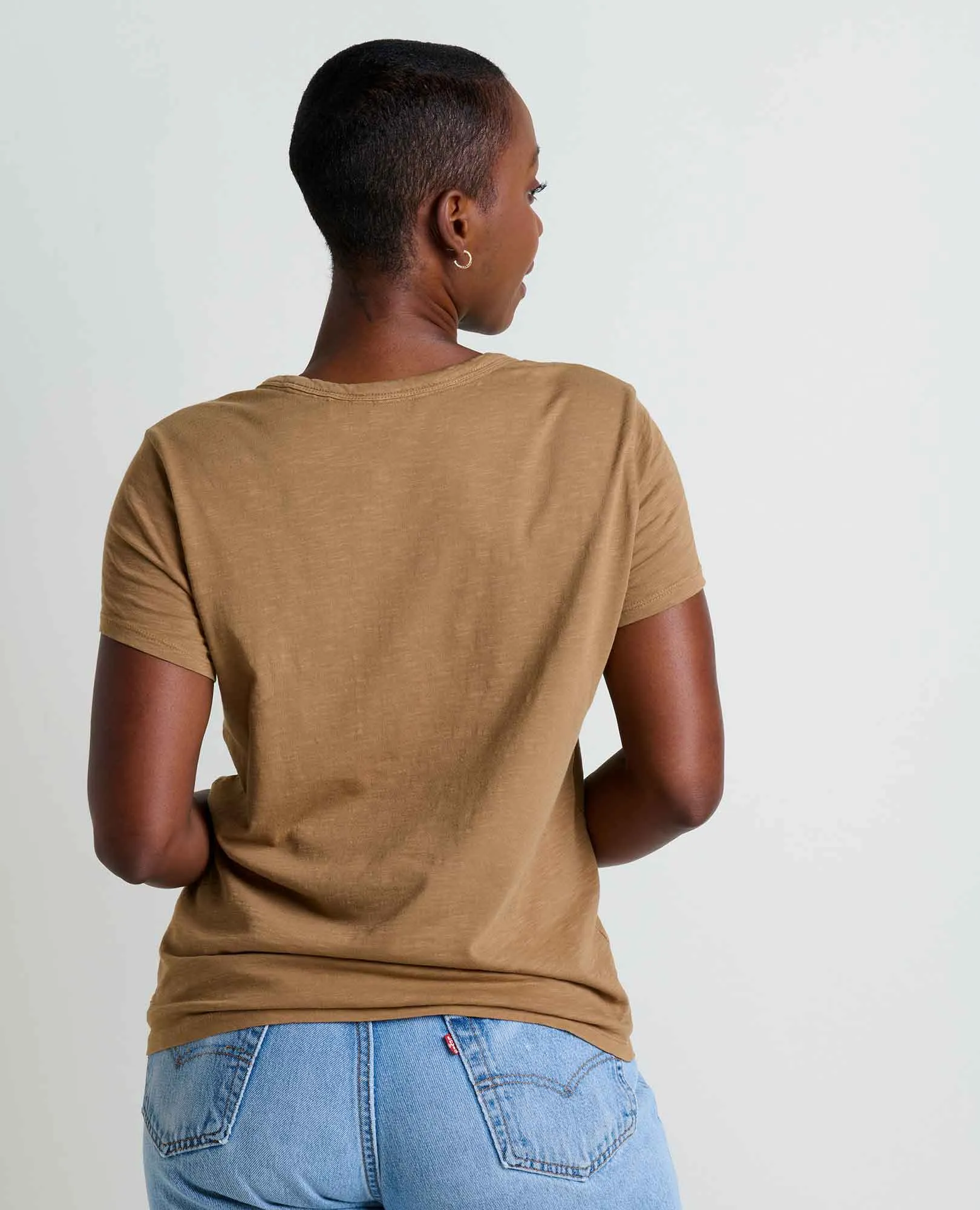 Women's Primo SS Crew Embroidered