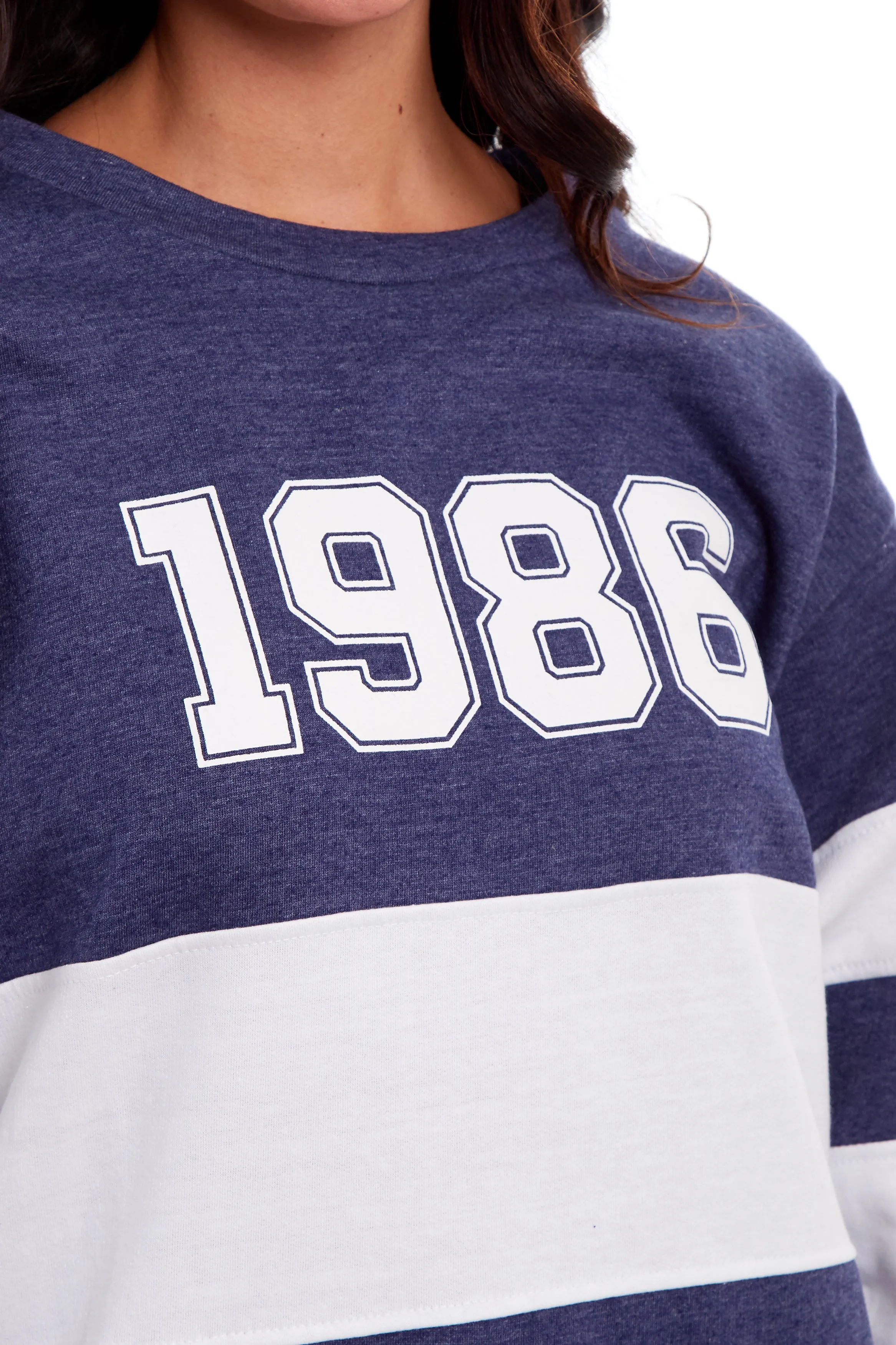 Womens Sweatshirt Oversized Long Sleeve Slouchy Loungewear Tunic Casual Jumper Pullover Tops