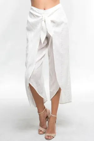 WRAP FRONT PANTS