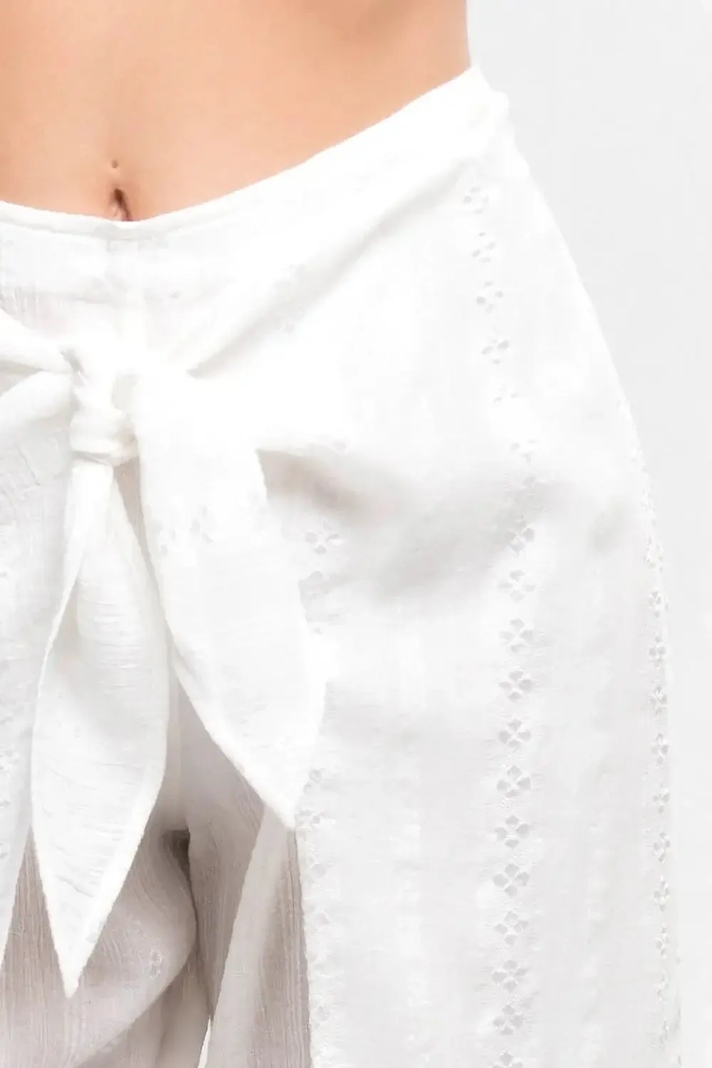 WRAP FRONT PANTS