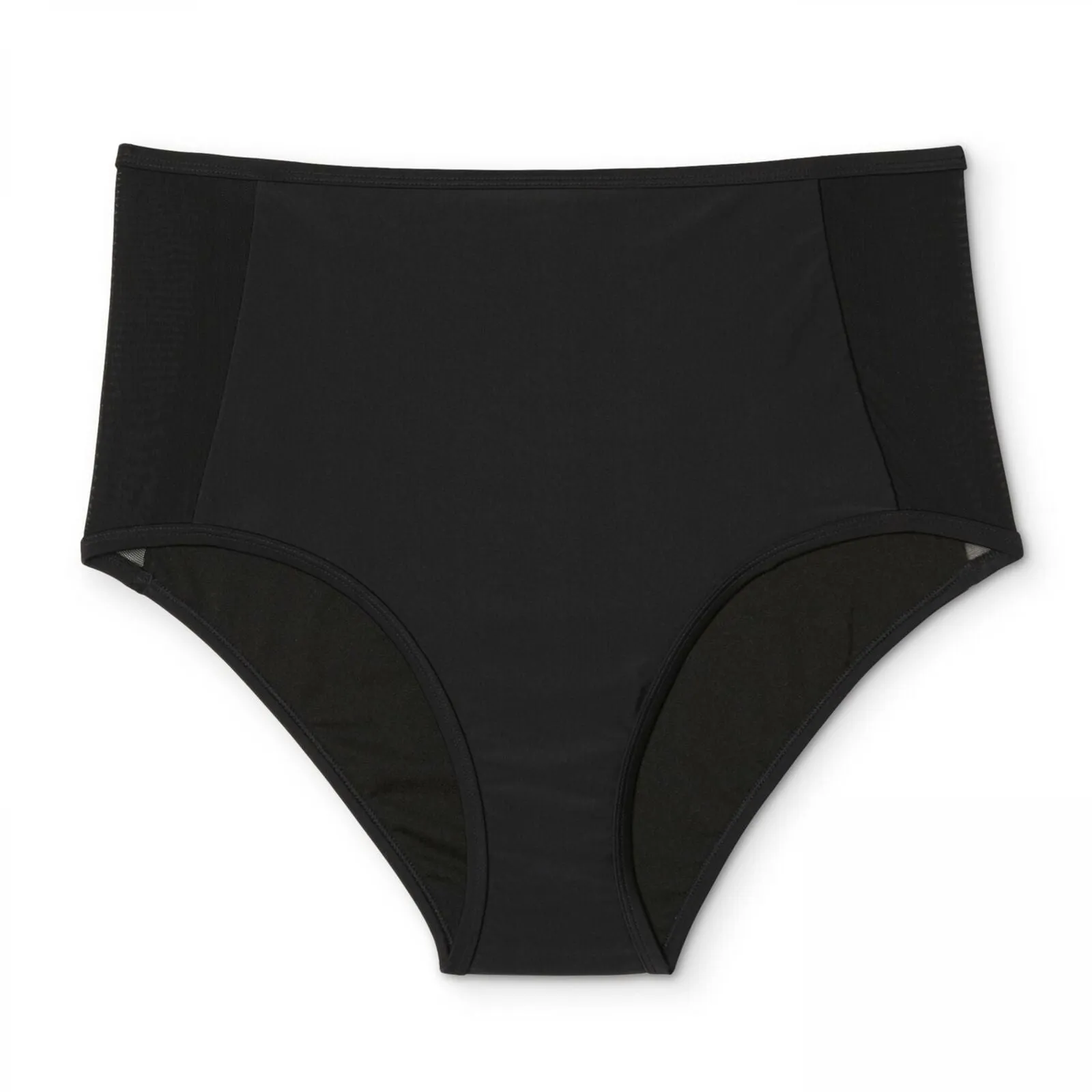 Xhilaration Women's Plus Size Mesh High Waist Bikini Bottom