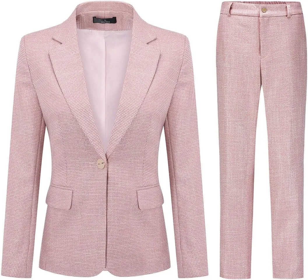 YUNCLOS Women's 2 Piece Office Work Suit