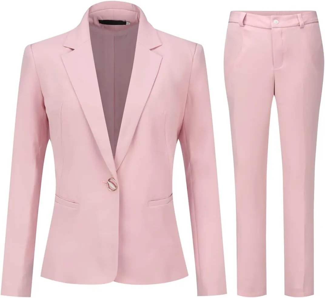 YUNCLOS Women's 2 Piece Office Work Suit