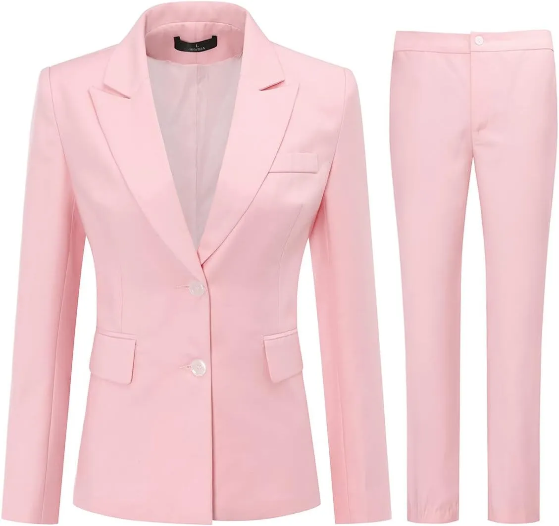 YUNCLOS Women's 2 Piece Office Work Suit
