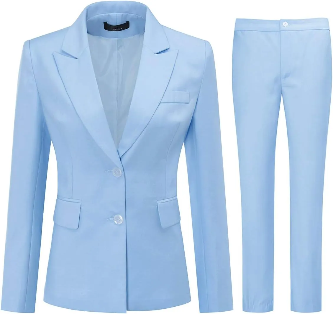 YUNCLOS Women's 2 Piece Office Work Suit