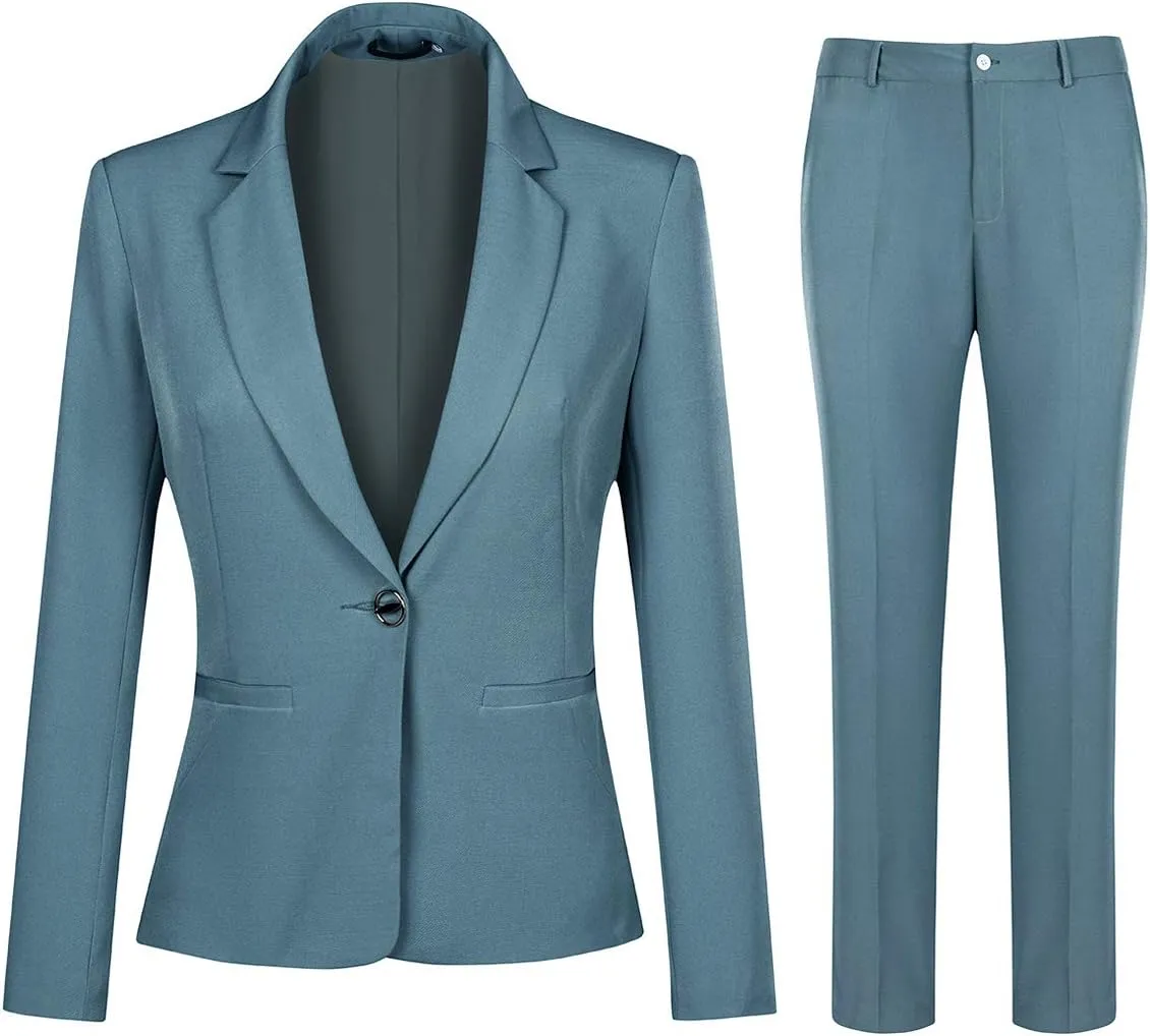 YUNCLOS Women's 2 Piece Office Work Suit