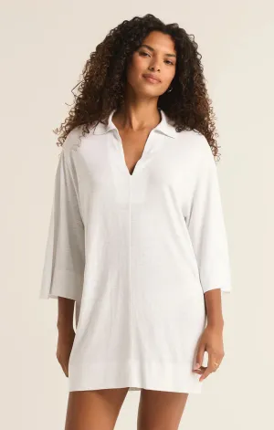 Z SUPPLY | Mallory Slub Cover Up {White}