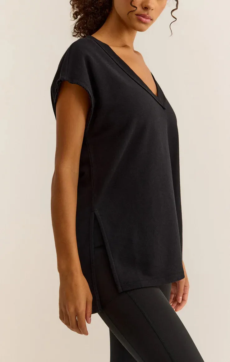 Z SUPPLY | On the Weekends Top {Black}