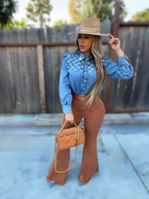 Zena Pants (Brown)