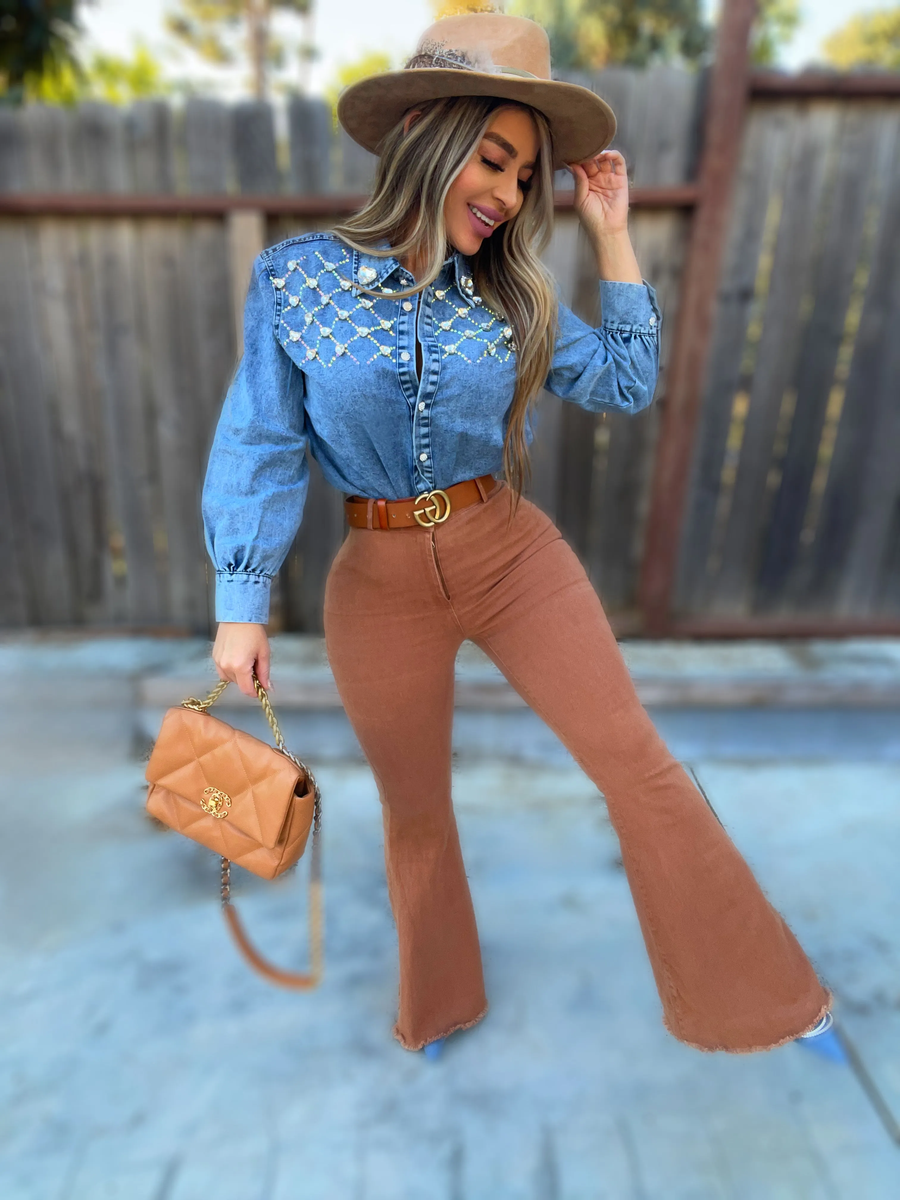 Zena Pants (Brown)