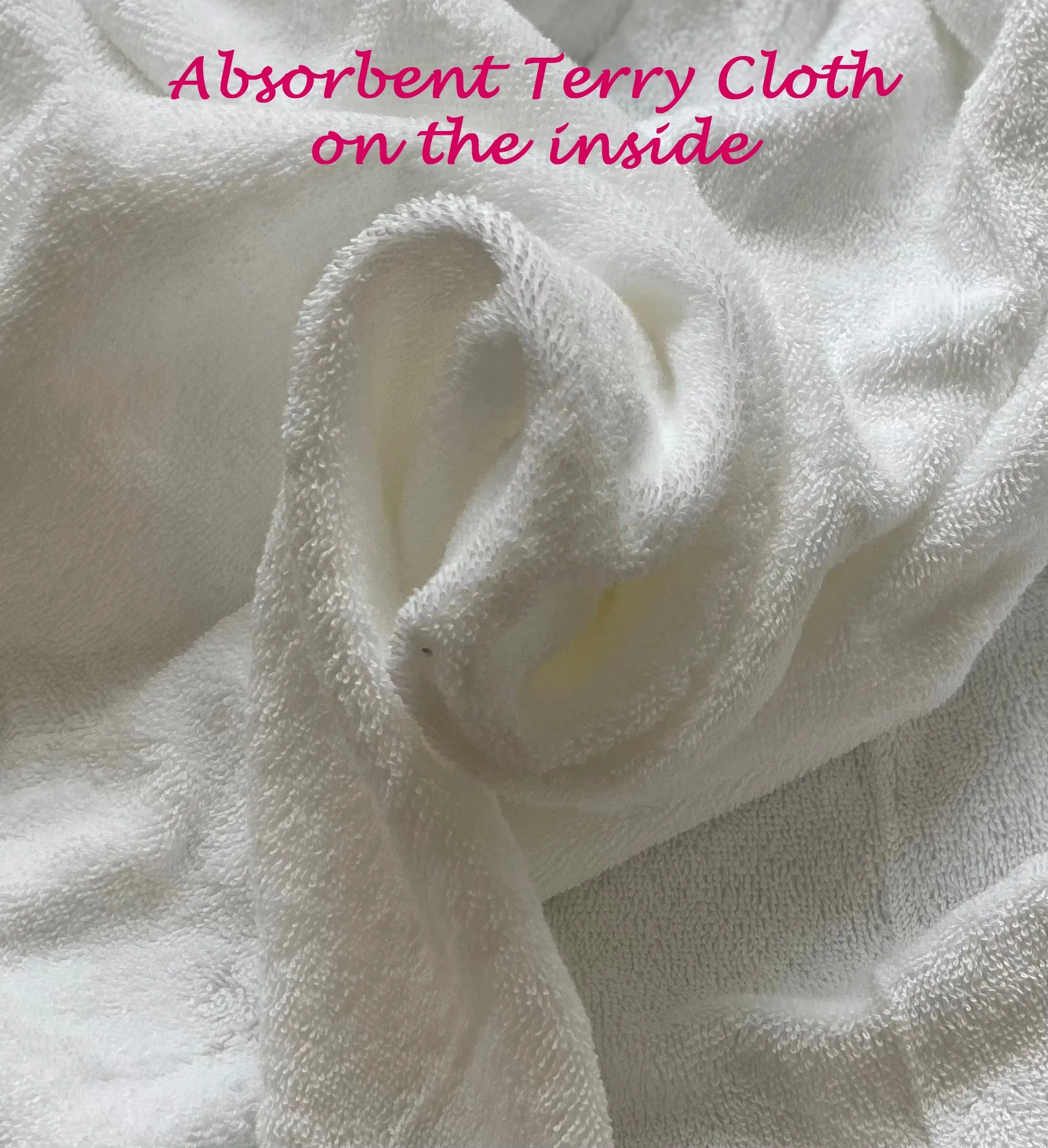 Zeta Tau Alpha Terry Velour Spa Wrap