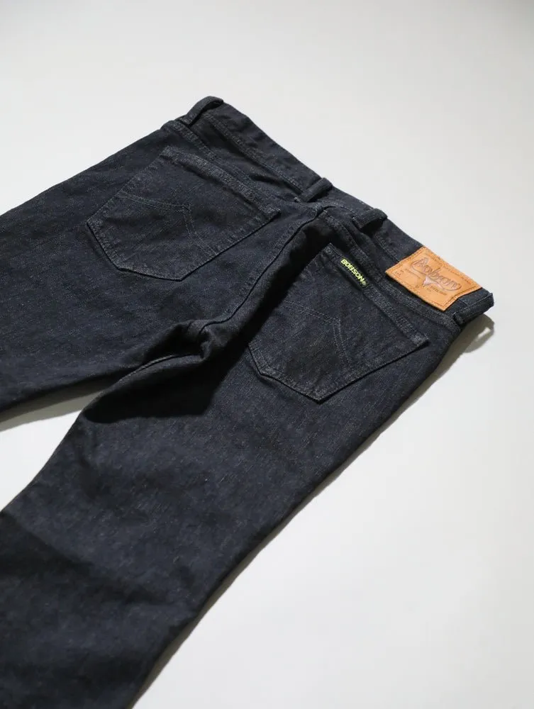 Zimbabwe Cotton Bell Bottom Jeans Black Color Denim/Unisex
