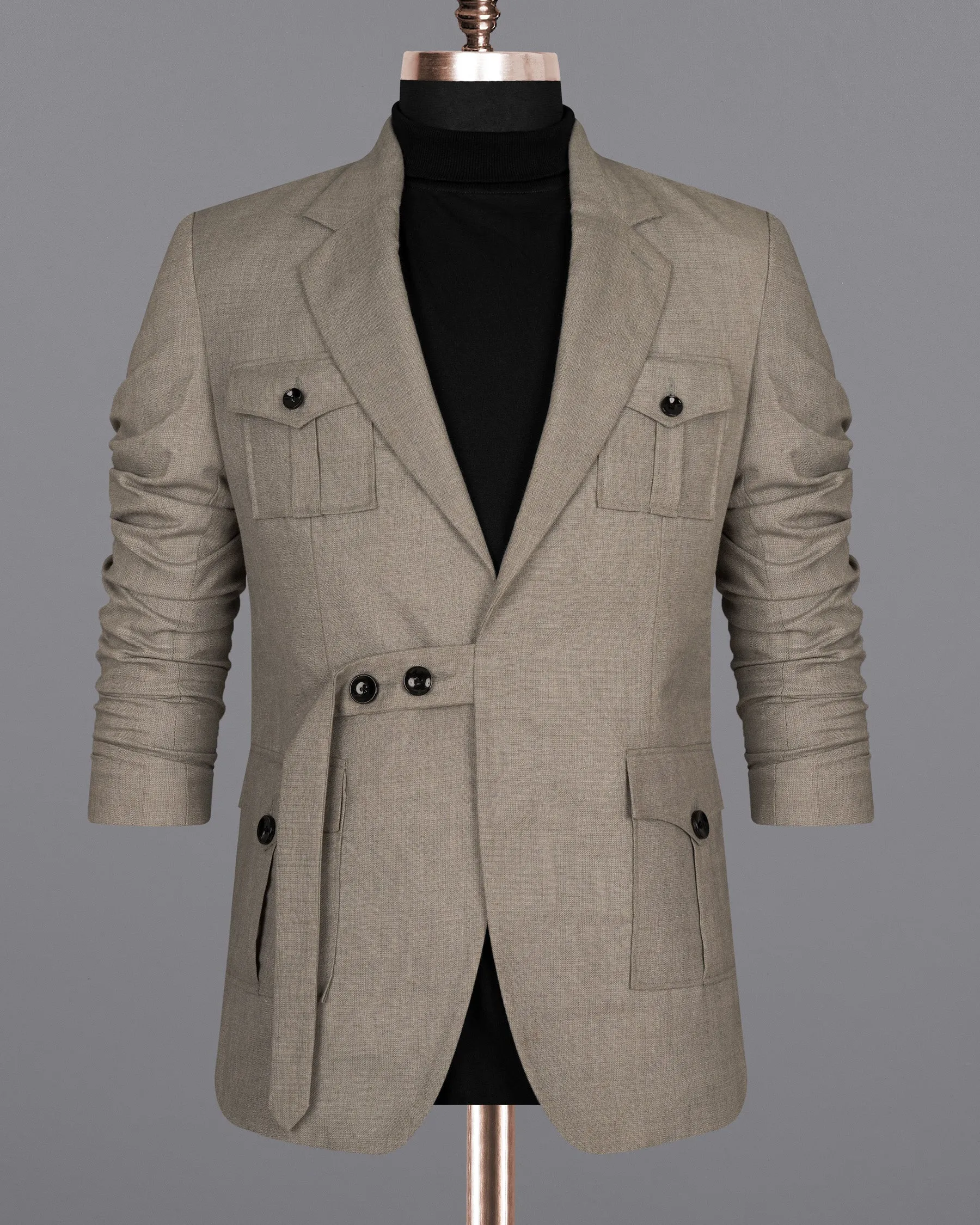 Zorba Grey Woolrich Patch Pocket Sports Blazer