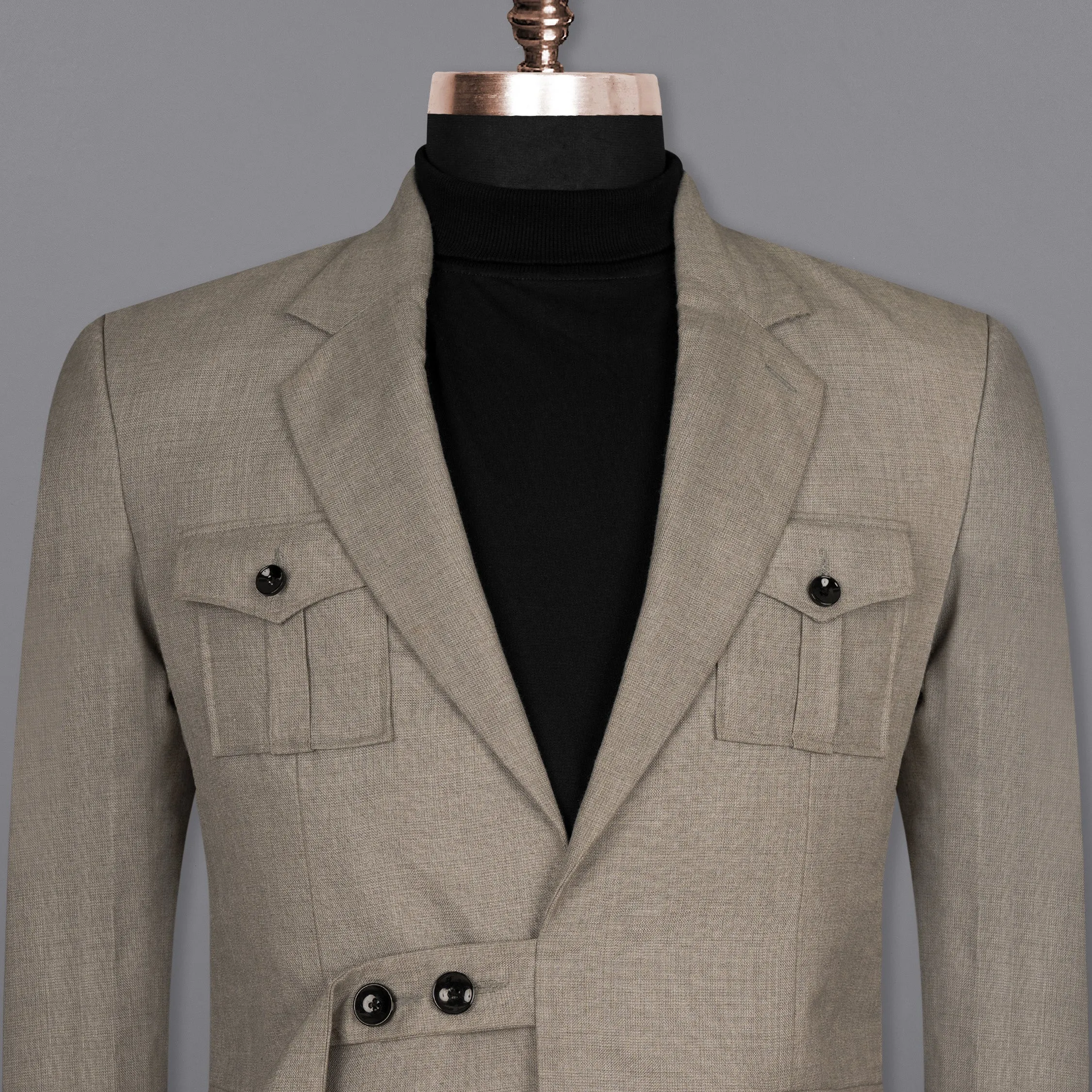 Zorba Grey Woolrich Patch Pocket Sports Blazer