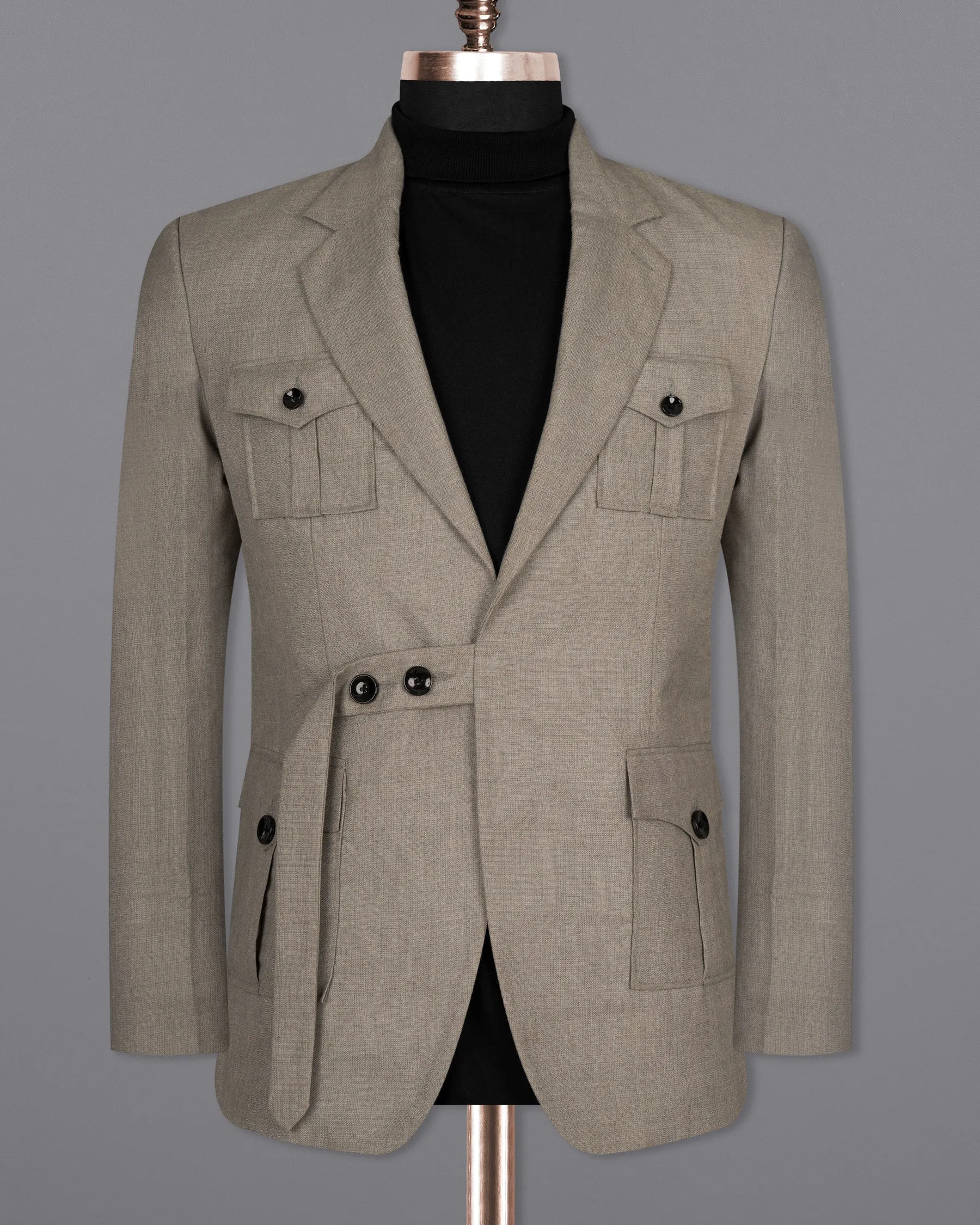 Zorba Grey Woolrich Patch Pocket Sports Blazer